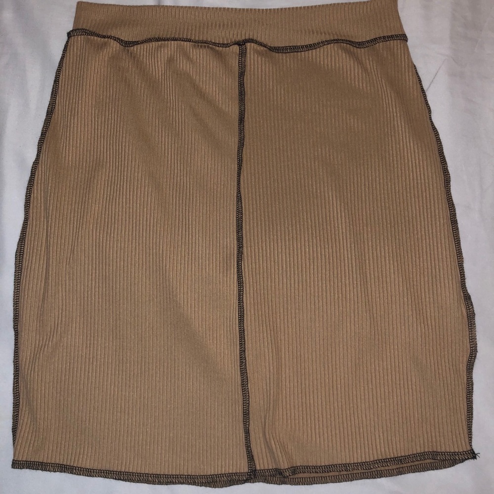 Nude/tan skirt